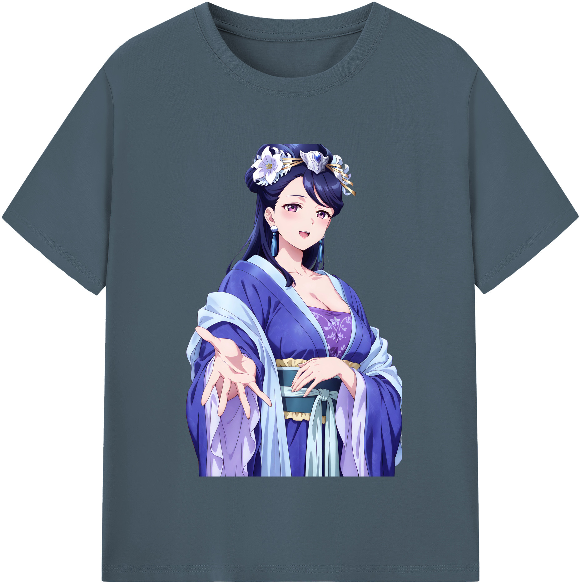 （画像用） 薬屋のひとりごと The Apothecary Diaries 綿100％半袖Tシャツ（フロントプリント）